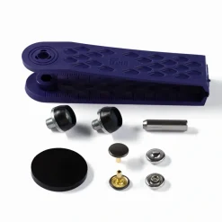 Rivetti 9mm argento/ferro antico