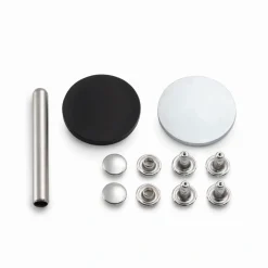 Rivetti tubolari 3-4mm argento