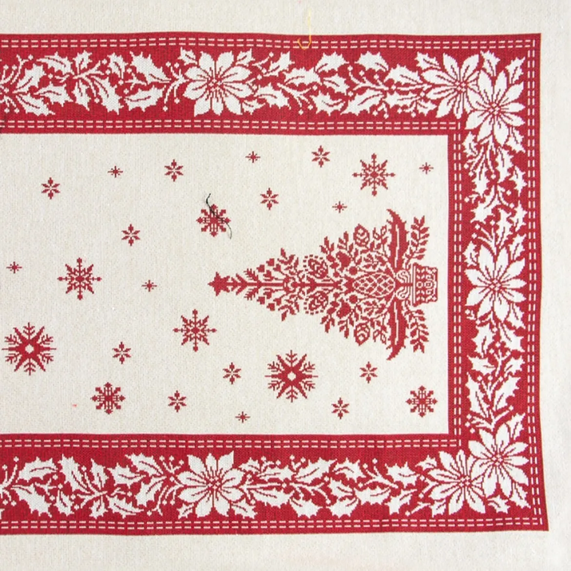 RUNNER PIAZZATO 40X100 ROSSO NATALE