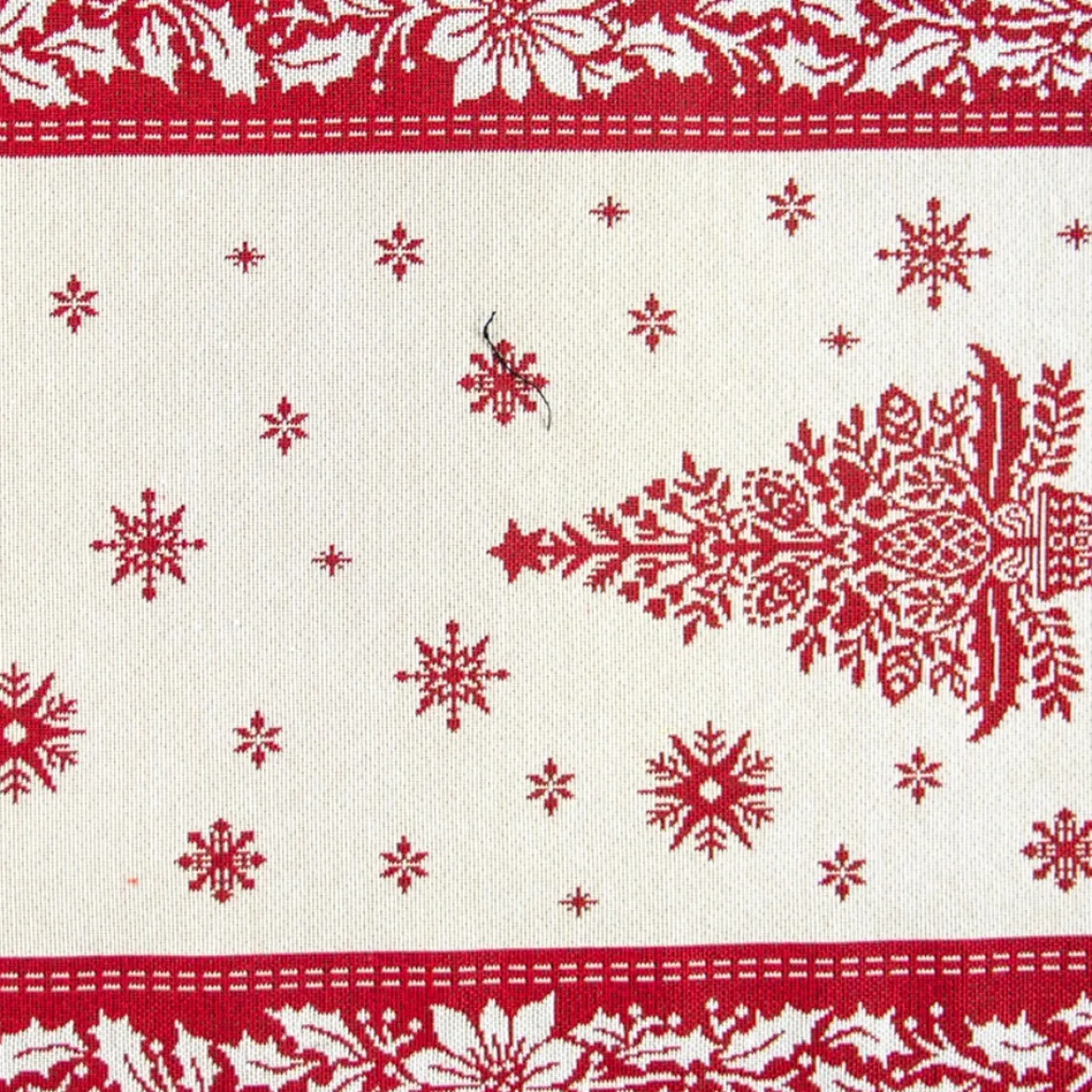 RUNNER PIAZZATO 40X100 ROSSO NATALE