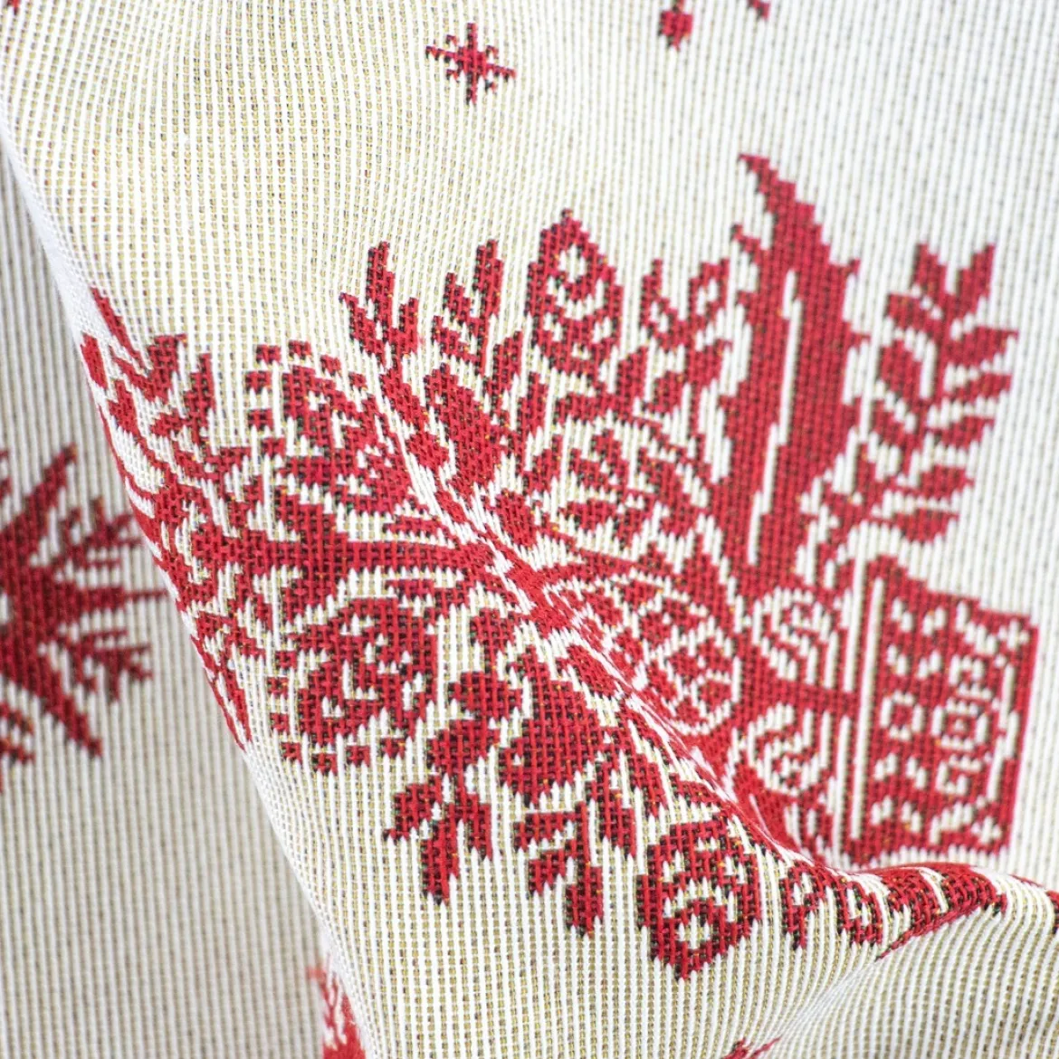 RUNNER PIAZZATO 40X100 ROSSO NATALE