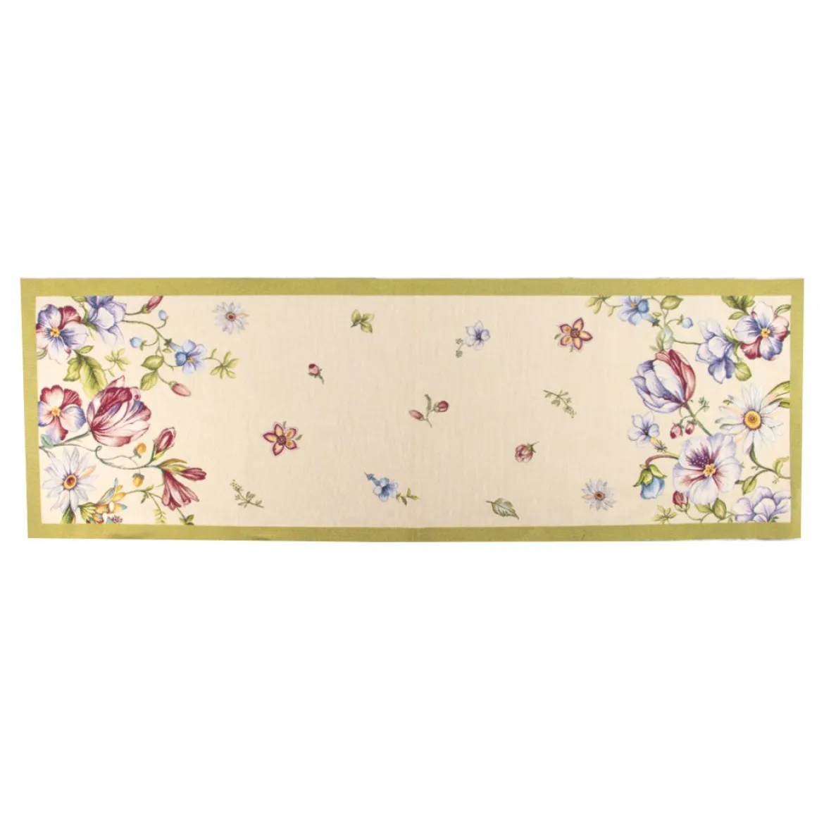 Runner piazzato 47x140 tulips