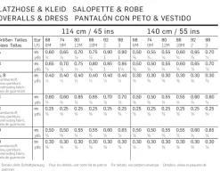 Salopette e vestito