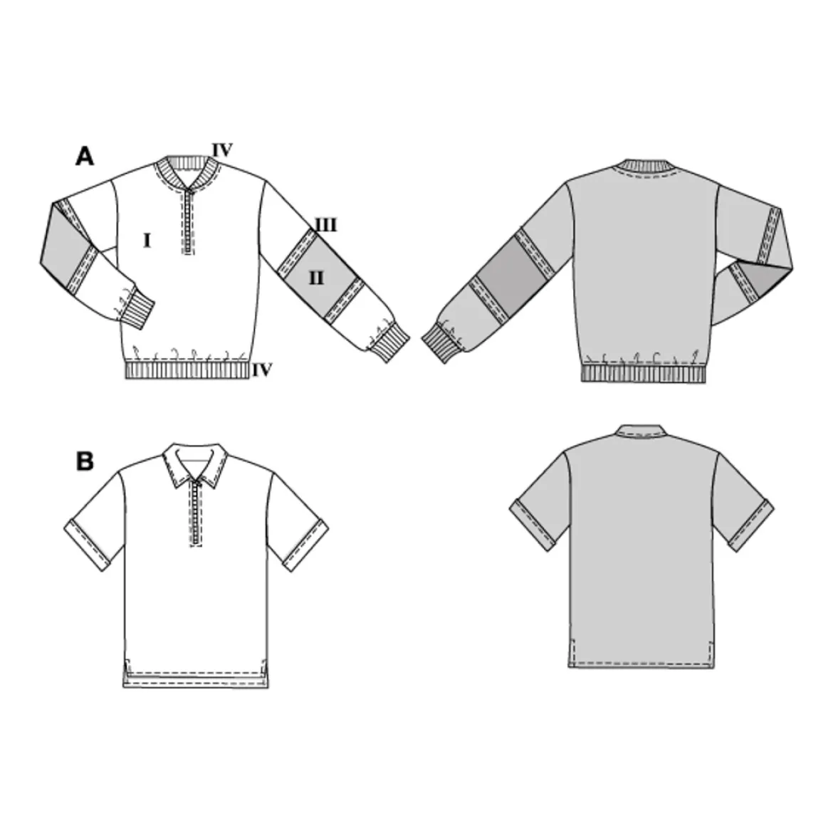 Sweatshirt & T-Shirt