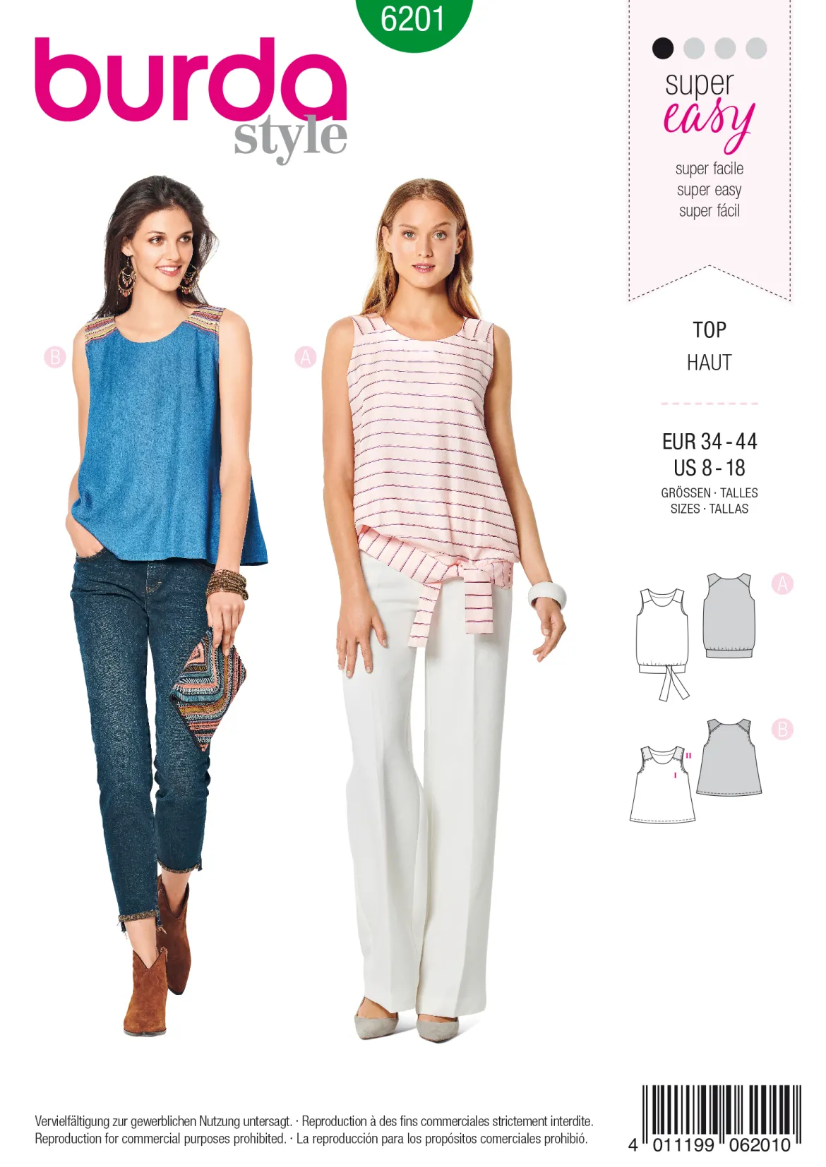 Tank Top - Forma svasata - con cintura