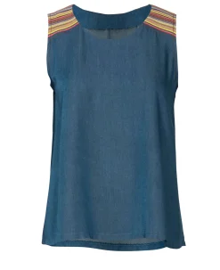 Tank Top - Forma svasata - con cintura
