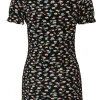 Top con maniche raglan -Girocollo