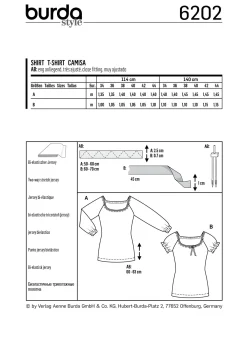 Top con maniche raglan -Girocollo