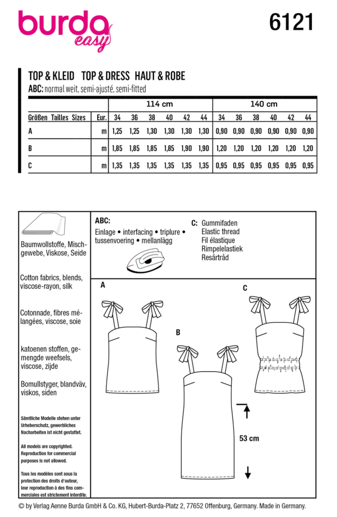 Top Vestito