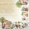 Tovaglia piazzata 100x100 Natività
