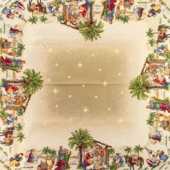 Tovaglia piazzata 100x100 Natività