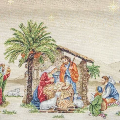 Tovaglia piazzata 100x100 Natività