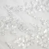 TULLE RICAMATO CON PERLINE LIMOGES SPOSA