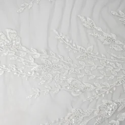 TULLE RICAMATO CON PERLINE VERTOU SPOSA