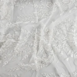 TULLE RICAMATO CON PERLINE VERTOU SPOSA