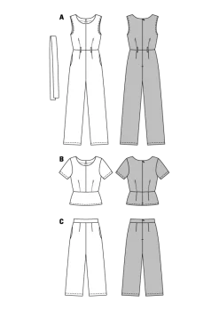Tuta Camicetta Pantalone