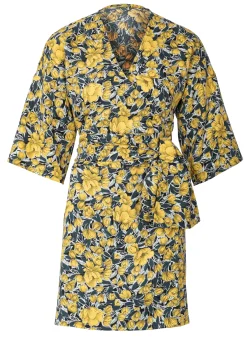 Vestito a portafoglio con fascette -Orl
