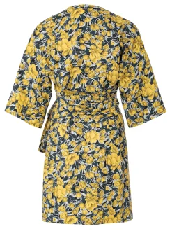 Vestito a portafoglio con fascette -Orl