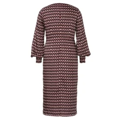Vestito con scollo quadrato