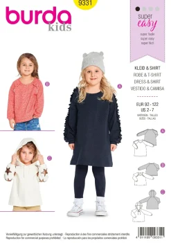 Vestito da shrit, maglione, felpa con ca